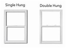 single or double hung windows image